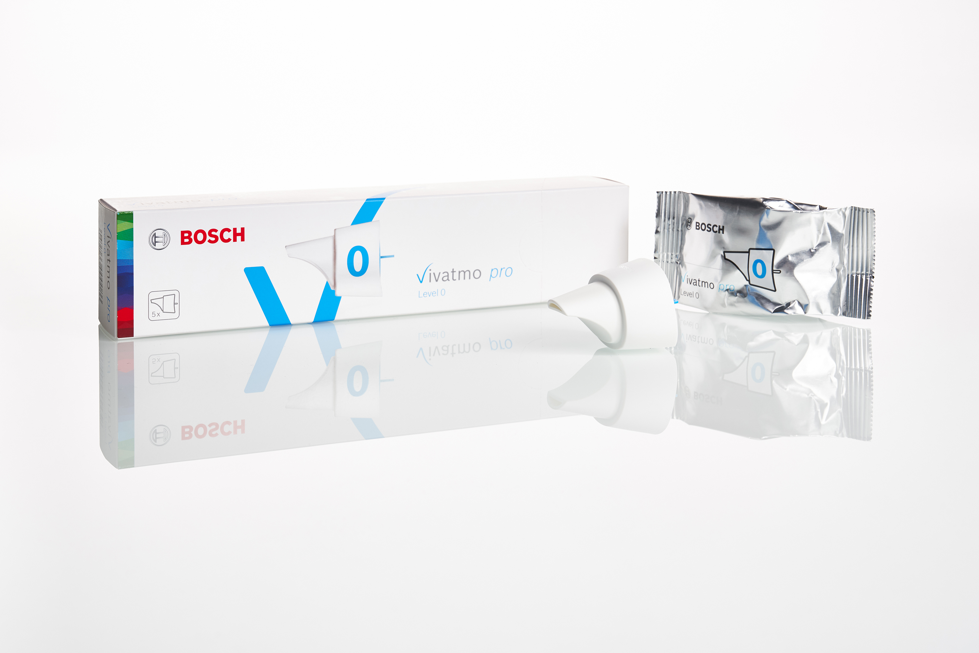 Vivatmo pro Level 0 Einwegmudstücke zur Qualitätskontrolle